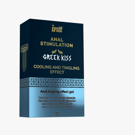 Стимулювальний гель для анілінгусу, римінгу й анального сексу Intt Greek Kiss (15 мл) - фото №3