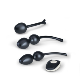 Вагінальні кульки для міостімуляції Mystim Jane Untamed Vibe з вібрацією і пультом ДК - - фото №2