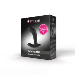 Масажер простати Mystim Twisting Tom з моделюванням форми для електростимулятора, діаметр 3,7 см - - фото №6