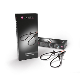 Утяжка для пеніса Mystim Rodeo Robin, пара силіконових струмопровідних ласо - - фото №3