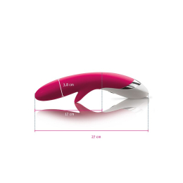 Вібратор-кролик Mystim Danny Divido Pink з глибокою вібрацією, 2 мотори - - фото №3