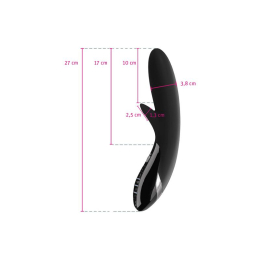 Вібратор-кролик з електростимуляцією Mystim Daring Danny eStim Black, міостимулятор - - фото №3