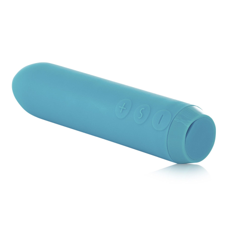Мінівібратор Je Joue - Classic Bullet Vibrator Teal з глибокою вібрацією і фіксацією на палець + подарунок косметичка - фото №4
