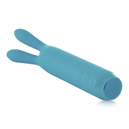 Вібратор з вушками Je Joue - Rabbit Bullet Vibrator Teal, глибока вібрація - фото №2