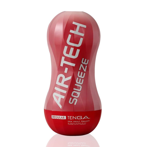 Мастурбатор Tenga Air-Tech Squeeze Regular, стисливий корпус, щільніший вхід 
