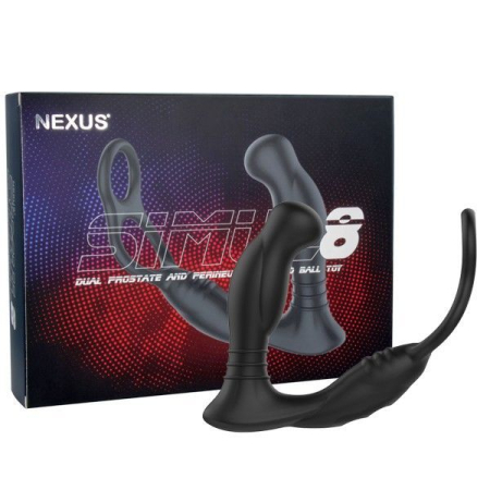 Стимулятор простати Nexus SIMUL8 Prostate Stimulator з ерекційним кільцем - фото №2