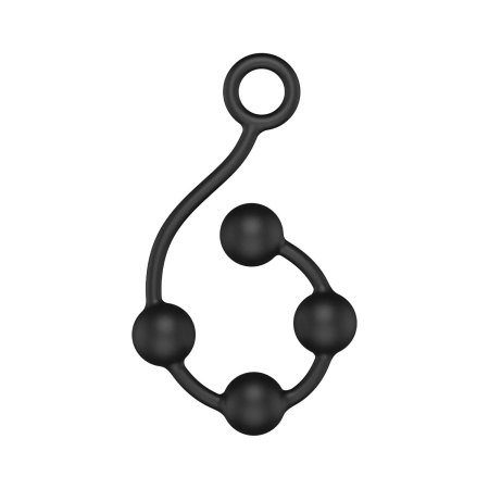Анальні кульки Nexus Excite Medium Anal Beads, силікон, макс. діаметр 2,5 см - фото №3