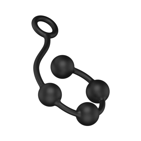 Анальні кульки Nexus Excite Medium Anal Beads, силікон, макс. діаметр 2,5 см - фото №4