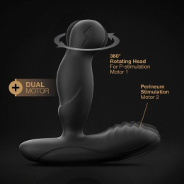 Масажери простати Dorcel P-Swing з головкою, яка обертається, пультом ДК та підігрівом - - фото №3
