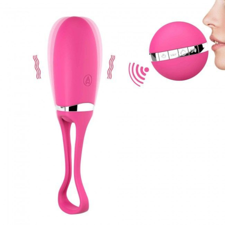 Віброяйце Dorcel Secret Delight Magenta з пультом ДК, з турборежимом і голосовим керуванням - фото №5