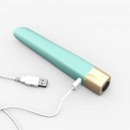 Потужний мінівібратор Love To Love Delight Me Menthe з м'яким кінчиком, 16 режимів роботи - - фото №3