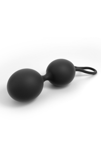 Вагінальні кульки Dorcel Dual Balls Black, діаметр 3,6 см, маса 55 г №2