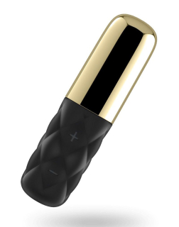 Потужний мінівібратор Satisfyer Sparkling Darling Gold зі знімним ковпачком, 15 режимів роботи - - фото №2