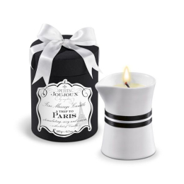 Масажна свічка Petits Joujoux - Paris - Vanilla and Sandalwood (190 г) розкішна упаковка - фото