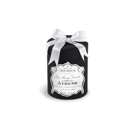 Масажна свічка Petits Joujoux - Athens - Musk and Patchouli (190 г) розкішна упаковка - фото №2