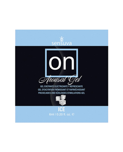 Пробник збуджувального гелю Sensuva - ON for Her Arousal Gel Ice (4 мл) - фото №2