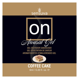 Пробник збудливого гелю Sensuva - ON for Her Arousal Gel Coffee Cake (4 мл) - №2