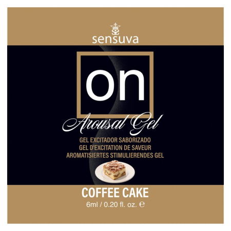 Пробник збудливого гелю Sensuva - ON for Her Arousal Gel Coffee Cake (4 мл) №2
