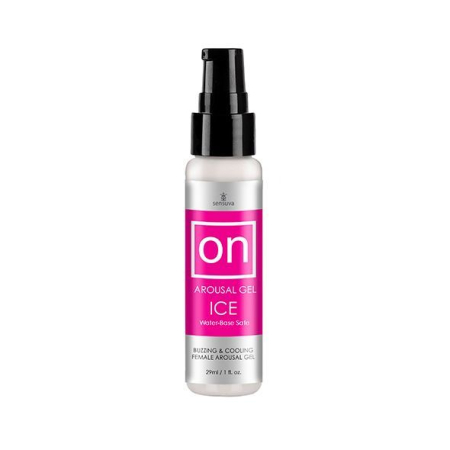 Збуджувальний гель для клітора Sensuva ON for Her Arousal Gel Ice 29мл охолодж. рідкий вібратор - фото