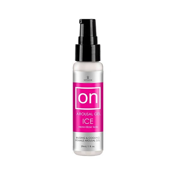 Збуджувальний гель для клітора Sensuva ON for Her Arousal Gel Ice 29мл охолодж. рідкий вібратор - фото