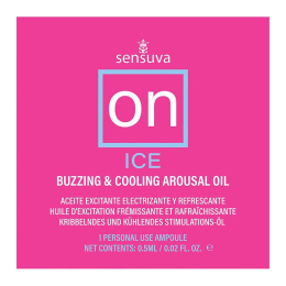 Пробник збуджувальної олії Sensuva – ON Arousal Oil for Her Ice (0,3 мл) - №2