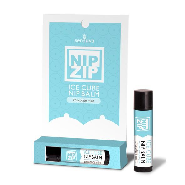 Стимулювальний бальзам для сосків Sensuva Nip Zip Chocolate Mint (4 г), охолоджувальний 