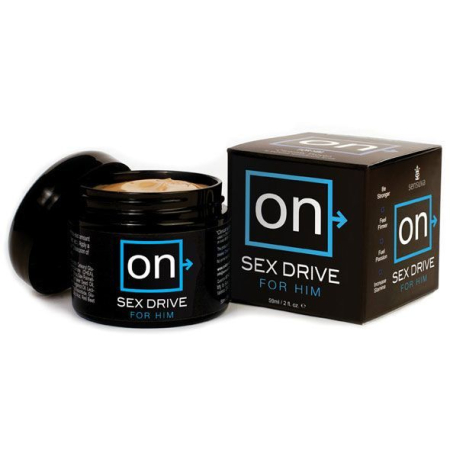 Крем для підвищення лібідо у чоловіків Sensuva ON Sex Drive for Him 50мл, з натуральними екстрактами - фото №2