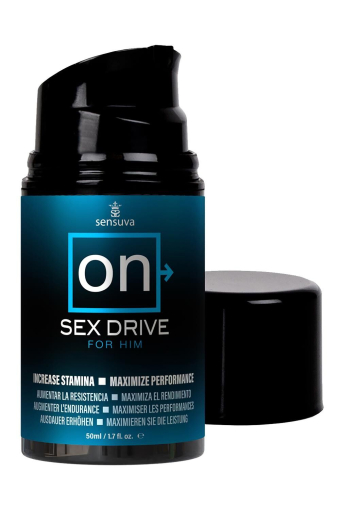 Крем для підвищення лібідо у чоловіків Sensuva ON Sex Drive for Him 50мл, з натуральними екстрактами - фото №4