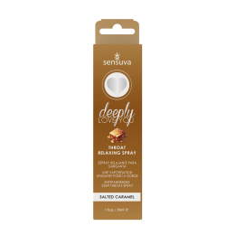 Спрей для мінету Sensuva Deeply Love You Salted Caramel (29 мл), для глибокого мінету - - фото №4