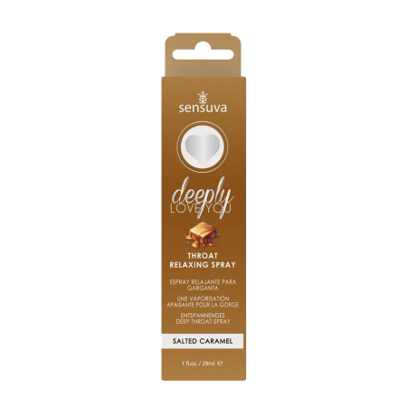 Спрей для мінету Sensuva Deeply Love You Salted Caramel (29 мл), для глибокого мінету - фото №4