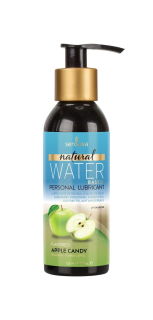 Змазка на водній основі Sensuva Natural Water-Based Apple Candy (125мл) без гліцерину та парабенів - фото