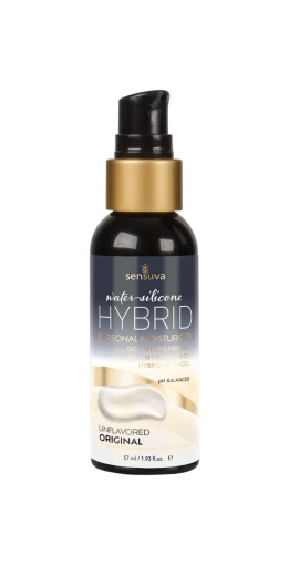 Змазка водно-силіконова Sensuva Hybrid Formula (57 мл) без цукру, можна для оральних пестощів - фото