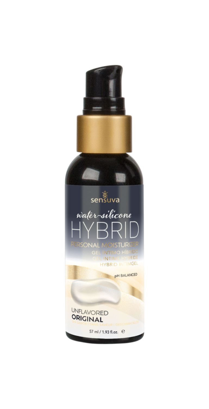 Змазка водно-силіконова Sensuva Hybrid Formula (57 мл) без цукру, можна для оральних пестощів - фото