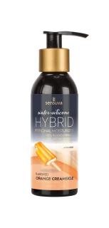Змазка водно-силіконова Sensuva Hybrid Orange Creamsicle (125мл) без цукру, можна для оральних пестощів - фото
