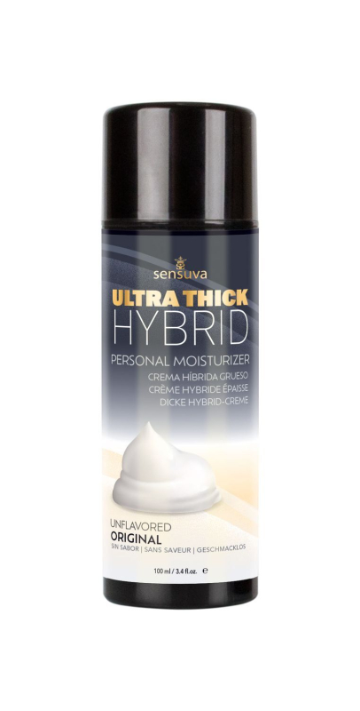 Густий крем-змазка на гібридній основі Sensuva UltraThick Hybrid Formula (100 мл) рН збалансована 