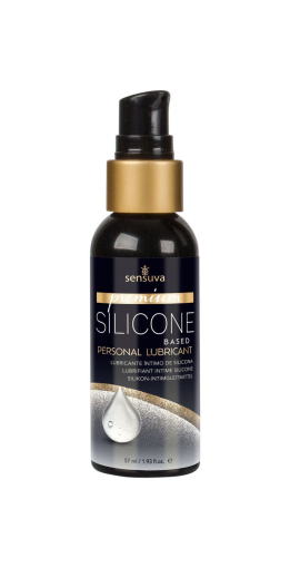 Силіконова змазка Sensuva Premium Silicone (57 мл), без гліцерину, парабенів і ментолу 