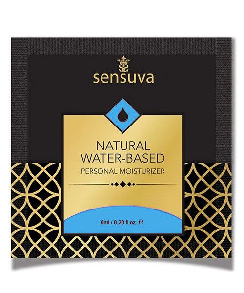 Пробник Sensuva - Natural Water-Based (6 мл) - фото