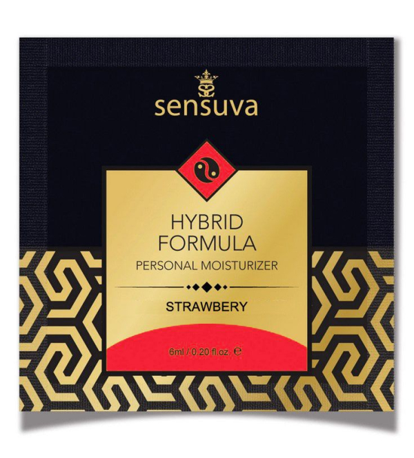 Пробник Sensuva - Hybrid Formula Strawberry (6 мл) - фото