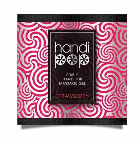 Пробник Sensuva - Handipop Strawberry (6 мл) 