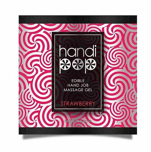 Пробник Sensuva - Handipop Strawberry (6 мл) 
