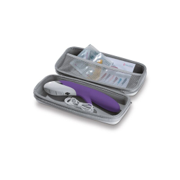 Вібратор-кролик Mystim Danny Divido Purple з глибокою вібрацією, 2 мотори - - фото №9