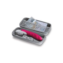 Потужний вібратор Mystim Sassy Simon Pink з двома моторами і стимулювальним рельєфом - - фото №11