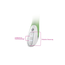 Потужний вібратор Mystim Sassy Simon Green з двома моторами і стимулюючим рельєфом - - фото №5