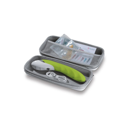 Потужний вібратор Mystim Sassy Simon Green з двома моторами і стимулюючим рельєфом - - фото №11