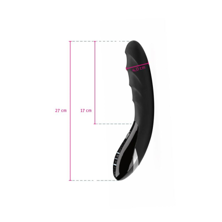 Вібратор з електростимуляцією Mystim Sizzling Simon eStim Black, міостимулятор - фото №3