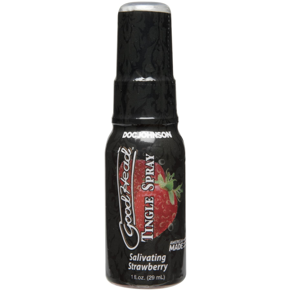 Спрей для мінету Doc Johnson GoodHead Tingle Spray - Strawberry (29 мл) із стимулюючим ефектом 