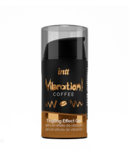 Рідкий вібратор Intt Vibration Coffee (15 мл), густий гель, дуже смачний, діє до 30 хвилин - - фото №2