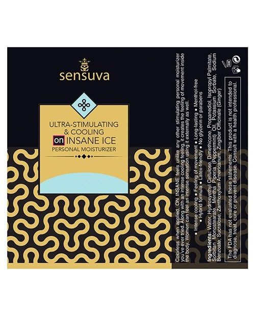 Пробник Sensuva - Ultra-Stimulating On Insane ICE (6 мл) 