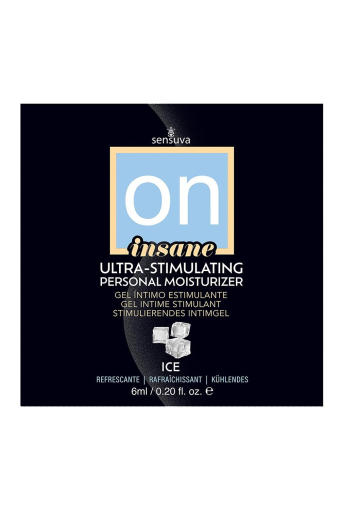 Пробник Sensuva - Ultra-Stimulating On Insane ICE (6 мл) - фото №2