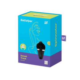 Морозиво-спінатор Satisfyer Lay-On - Sweet Treat Black/Gold, 10 режимів роботи, водонепроникний - - фото №2